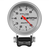 Thumbnail for Autometer Ultra-Lite 2-5/8in Pedestal Tachometer 0-8000 RPM Gauge