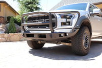 Thumbnail for Road Armor 17-20 Ford Raptor Stealth Front Bumper w/Lonestar Guard - Tex Blk