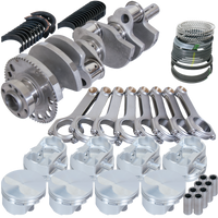 Thumbnail for Eagle Chevrolet LS2/LQ9/LQ4 403-408 4340 Forged Rotating Assembly w/ Arias -3.1cc Pistons Kit