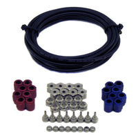 Thumbnail for Nitrous Express D-2 Black Hose Conversion for 4 Cyl Direct Port Systems