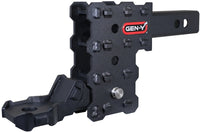 Thumbnail for Gen-Y Phantom-X 2in Hollow Shank 4.5in Drop 700lb TW 7K Hitch w/GH-13051X Platinum Ball Mount