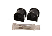 Thumbnail for Energy Suspension 88-91 Honda Civic/CRX Black 18mm Front Sway Bar Bushings