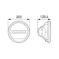 Thumbnail for Hella Headlamp INSERT GR 1F8