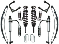 Thumbnail for ICON 05-15 Toyota Tacoma 0-3.5in/16-17 Toyota Tacoma 0-2.75in Stg 9 Suspension System w/Tubular Uca