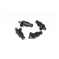 Thumbnail for DeatschWerks Universal 550cc Low Impedance 11mm Upper Injector - Set of 4