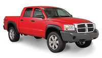 Thumbnail for Bushwacker 97-04 Dodge Dakota Fleetside Extend-A-Fender Style Flares 4pc - Black
