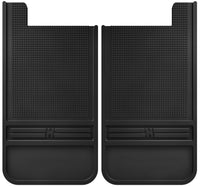 Thumbnail for Husky Liners Universal 12in Wide Black Rubber Rear Mud Flaps w/o Weight