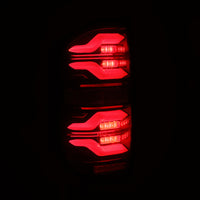 Thumbnail for AlphaRex 14-21 Toyota Tundra LUXX LED Taillights Black/Red w/Activ Light/Seq Signal
