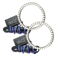 Thumbnail for Oracle Jeep Grand Cherokee 99-13 LED Waterproof Fog Halo Kit - ColorSHIFT SEE WARRANTY