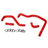 Thumbnail for HPS Red Reinforced Silicone Heater Hose Kit for Toyota 84-88 Pickup 22RE Non Turbo EFI LHD