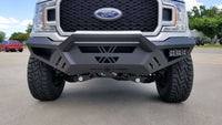 Thumbnail for Road Armor 18-20 Ford F150 SPARTAN Front Bumper Bolt-On Pre-Runner Guard - Tex Blk