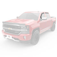 Thumbnail for EGR 14+ Chev Silverado/GMC Sierra Crw Cab In-Channel Window Visors - Set of 4 (571771)