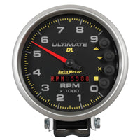 Thumbnail for Autometer 5 inch Ultimate DL Playback Tachometer 9000 RPM - Black