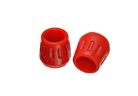 Thumbnail for Energy Suspension Universal Red 1-3/8in OD x 1/2in McPherson ID Strut Bump Stop Set