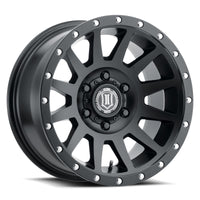 Thumbnail for ICON Compression 18x9 5x150 25mm Offset 6in BS Satin Black Wheel