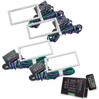 Thumbnail for Oracle Ford F-150 15-17 Projector Headlight Halo Kit - ColorSHIFT w/ 2.0 Controller SEE WARRANTY