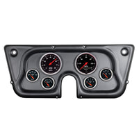 Thumbnail for Autometer Designer Black 67-72 Chevy Truck C/K/K5/Suburban Dash Kit 6pc Tach/MPH/Fuel/Oil/WTMP/Volt