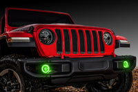 Thumbnail for Oracle Jeep Wrangler JL/Gladiator JT LED Surface Mount Fog Light Halo Kit - ColorSHIFT SEE WARRANTY