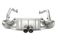 Thumbnail for Akrapovic 12-15 Porsche Boxster (981) Slip-On Line (Titanium) w/ Titanium Tips