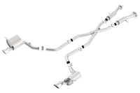 Thumbnail for Borla 2015 Jeep Grand Cherokee SRT8 ATAK Dual Round Rolled Exit Catback Exhaust