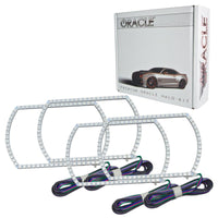Thumbnail for Oracle Chevy Silverado 07-13 Halo Kit Square Style - ColorSHIFT w/o Controller SEE WARRANTY