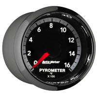 Thumbnail for Autometer Gen4 Dodge Factory Match 52.4mm Full Sweep Electronic 0-1600 Deg F EGT/Pyrometer Gauge