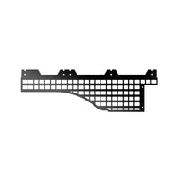 Thumbnail for Putco 05-21 Nissan Frontier - 5ft (Standard Box) Molle Passenger Side Panel