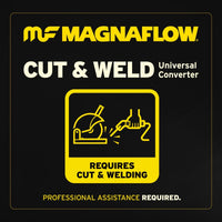 Thumbnail for MagnaFlow 83-91 Volkswagen Vanagon Universal Catalytic Converter
