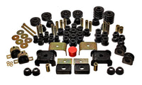 Thumbnail for Energy Suspension 73-80 Chevy/GMC 4WD (W/ Stock Front Springs) Black Hyper-flex Master Bushing Set