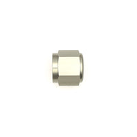 Thumbnail for DeatschWerks 10AN Female Flare Cap - Anodized Matte Black