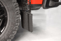 Thumbnail for Putco 2020 Chevy Silv/Sierra HD (Front or Rear) - Set of 2 Mud Skins - Brushed SS w/ Hex Shield