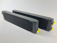 Thumbnail for CSF Universal Signal-Pass Oil Cooler (RSR Style) - M22 x 1.5 - 24in L x 5.75in H x 2.16in W