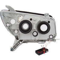 Thumbnail for ANZO 2006-2009 Toyota 4Runner Projector Headlights w/ Halo Black