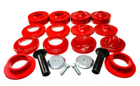 Thumbnail for Energy Suspension 18+ Jeep Wrangler JL Red Rock-Flex 2in Adjustable Coil Spacer Set
