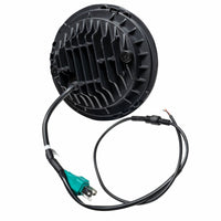 Thumbnail for Oracle 7in High Powered LED Headlights - Black Bezel - Green