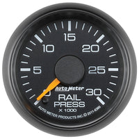 Thumbnail for Autometer Factory Match 52.4mm Digital Stepper Motor 0-30,000 PSI Diesel Fuel Rail Pressure Gauge