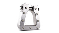Thumbnail for Body Armor 4x4 Mega D-Ring Machined Silver Single