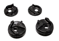 Thumbnail for Energy Suspension 02-03 Nissan Sentra/200SX Black Motor Mount Insert Set (w/ Spec V 2.5L engine man