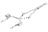 Thumbnail for Borla 2015-2022 Charger SRT 392 / Scat Pack 6.4L Atak Catback Exhaust Single Split Rear Exit