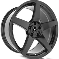 Thumbnail for Forgestar CF5 19x9.0 / 5x114.3 BP / ET35 / 6.4in BS Gloss Black Wheel