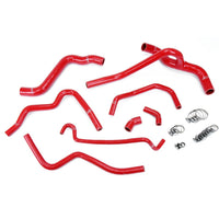Thumbnail for HPS Red Reinforced Silicone Radiator and Heater Hose Kit Coolant for Ford 05-10 Mustang 4.0L V6