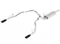 Thumbnail for Borla 09-17 Dodge Ram 1500 5.7L V8 3in to Dual 2.5in Single Round Rolled Angle-Cut S-type Exhaust