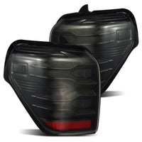 Thumbnail for AlphaRex 10-21 Toyota 4Runner LUXX LED Taillights Alpha Blk w/Activ Light/Seq Signal