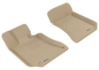 Thumbnail for 3D MAXpider 2010-2013 Mercedes-Benz E-Class W212 Kagu 1st Row Floormat - Tan