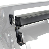 Thumbnail for Go Rhino Power Actuated Hide-away Light Bar Mount Kit Textured Black