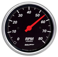 Thumbnail for Autometer Designer Black 70-78 Camaro Dash Kit 6pc Tach / MPH / Fuel / Oil / WTMP / Volt