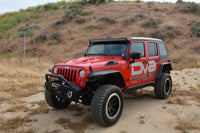 Thumbnail for DV8 Offroad 07-18 Jeep Wrangler JK Metal Heat Dispersion Hood - Primer Black