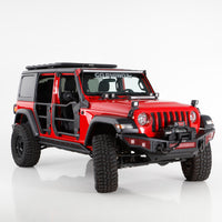 Thumbnail for Go Rhino 18-20 Jeep Wrangler JLU JL Frame Mount Sliders