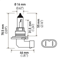Thumbnail for Hella Optilux XB White Halogen Bulbs HB4 12V 80W (2 pack)