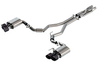 Thumbnail for Borla 2020 Ford GT500 5.2L AT 3in ATAK CatBack Exhaust w/ Carbon Fiber Tips